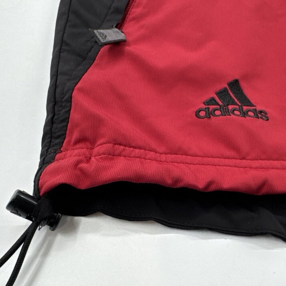 Adidas Windbreaker Vest Mens Large 1/4 Zip Pullover Golf Climaproof Mesh Lined - Picture 4 of 15